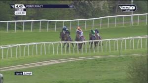 Video preview image for Pontefract 16:45 - National Horseracing College Charity Day 3rd May Fillies' Novice Stakes (5)