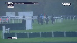 Video preview image for Kempton Park 19:55 - Racing TV Open Hunters' Chase (5)