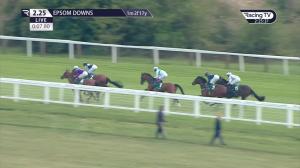 Video preview image for Epsom Downs 14:25 - Weatherbys Digital Solutions Blue Riband Trial (Listed) (1)