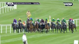 Video preview image for Punchestown 16:50 - Killashee Hotel Handicap Hurdle (Grade B)