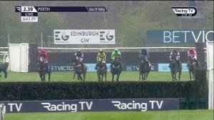 Video preview image for Perth 14:30 - Royal Caledonian Hunt Creevytennant Conditional Jockeys' Veterans' Handicap Chase (4)