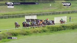 Video preview image for Warwick 14:40 - Watch On Racing TV Novices' Handicap Chase (5)