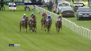 Video preview image for Wetherby 15:05 - Watch Racing TV In Stunning HD Novice Stakes (5)