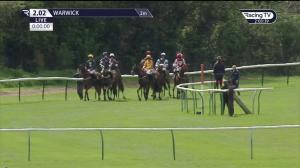 Video preview image for Warwick 14:02 - eventmasters.co.uk Mares' Maiden Hurdle (4)