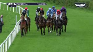 Video preview image for Down Royal 15:20 - Club Loaded Beginners Chase 