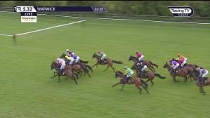Video preview image for Warwick 17:32 - Racing TV Profits Returned To Racing Mares' Handicap Hurdle (4)