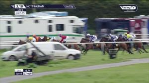 Video preview image for Nottingham 15:10 - Follow @racingtv On Twitter Fillies' Handicap (5)