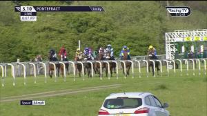 Video preview image for Pontefract 17:10 - Trustees Of The National Horseracing College Handicap (6) (Div 1)