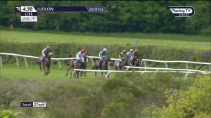 Video preview image for Ludlow 16:50 - Lorna Brooke Amateur Jockeys' Handicap Hurdle (4)