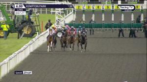 Video preview image for Kempton Park 18:00 - Unibet Horserace Betting Operator Of The Year Fillies' Restricted Novice Stakes (4)