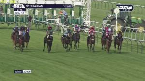 Video preview image for Nottingham 17:20 - racingtv.com Handicap (Qualifier) (6)