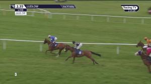 Video preview image for Ludlow 14:35 - Alastair Ralph Open Day 16th September Novices' Hurdle (4)