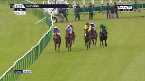 Video preview image for Salisbury 14:05 - Highclere Castle Gin Fillies' Conditions Stakes (3)