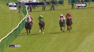 Video preview image for Salisbury 14:35 - Rumble Inthejungle Standing At Norman Court Stud British EBF Novice Stakes (4)