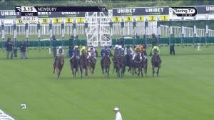 Video preview image for Newbury 15:15 - Earl & The Pharaoh Novice Stakes (4) (Div 1)