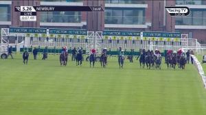 Video preview image for Newbury 17:26 - BetVictor Handicap (5)