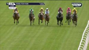 Video preview image for Hamilton Park 17:40 - British EBF Supporting Racing Welfare #mentalhealthawarenessweek Restricted Maiden Stakes (4)