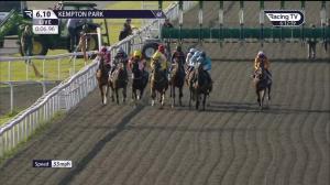 Video preview image for Kempton Park 18:10 - Unibet/British Stallion Studs EBF Fillies' Restricted Novice Stakes (Qualifier) (5)