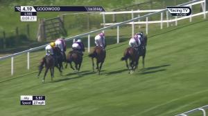 Video preview image for Goodwood 16:10 - British EBF 40th Anniversary Cocked Hat Stakes (Listed) (1)