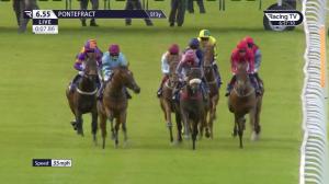 Video preview image for Pontefract 18:55 - Ken and Hazel Sutton 55th Wedding Anniversary Fillies' Novice Stakes (5)