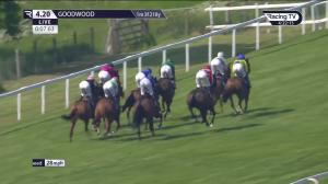 Video preview image for Goodwood 16:20 - British EBF 40th Anniversary Fillies' Handicap (3)