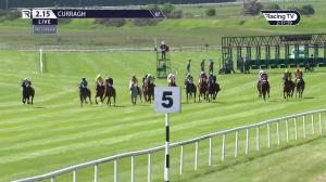 Video preview image for Curragh 14:15 - Barberstown Castle Irish EBF Fillies Handicap