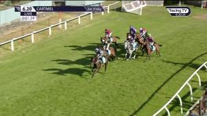 Video preview image for Cartmel 18:20 - Racing Welfare Novices' Hurdle (4)