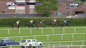 Video preview image for Market Rasen 19:45 - Lincs Loos Handicap Chase (4)
