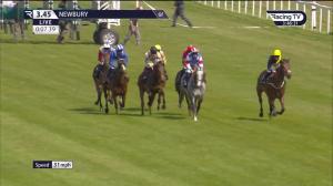 Video preview image for Newbury 15:45 - Tune In To Weekend Winners Handicap (5)