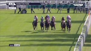 Video preview image for Hamilton Park 15:35 - Sodexo Live At Hamilton Park Clyde Handicap (2)