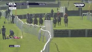 Video preview image for Market Rasen 16:50 - Download The rhino.bet App Handicap Hurdle (5)