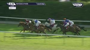 Video preview image for Haydock Park 18:10 - gpwrecruitment.co.uk Amateur Jockeys' Handicap (5)