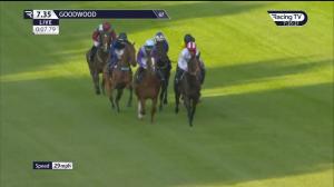 Video preview image for Goodwood 19:35 - Bruce Holland Legend & Gentleman Celebration Apprentice Fillies' Handicap (4)