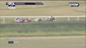 Video preview image for Goodwood 15:20 - Weatherbys / British EBF Agnes Keyser Fillies' Stakes (Listed) (1)