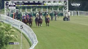 Video preview image for Salisbury 14:10 - Queen Elizabeth II Forty-Four Winners At Salisbury EBF Restricted Novice Stakes (Qualifier) (4) (Div 1)