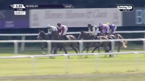 Video preview image for Newbury 17:05 - Follow @betvictor On Twitter Handicap (5)