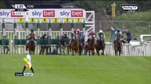 Video preview image for York 15:05 - Sky Bet Race To The Ebor Grand Cup Stakes (Listed) (1)
