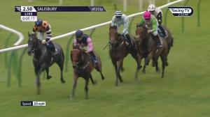 Video preview image for Salisbury 14:50 - Symonds Event Catering Fillies' Handicap (5)