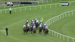 Video preview image for Kilbeggan 17:10 - Follow Kilbeggan Races On Facebook Opportunity Handicap Hurdle (Div 1)