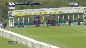 Video preview image for Newmarket 14:42 - Winners Wear House Of Cavani British EBF Novice Stakes (4)