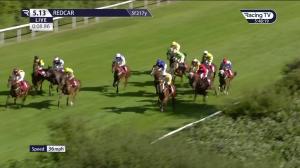 Video preview image for Redcar 17:13 - Join Our Vickers.Bet Customer Racing Club Handicap (6)