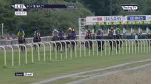 Video preview image for Pontefract 18:15 - Sky Bet Sunday Series 3yo Mile Handicap (4)
