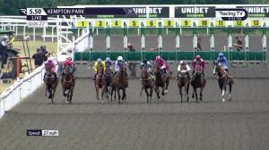 Video preview image for KEMPTON PARK 17:50 - Unibet Extra Place Offers Every Day Fillies' Handicap (Qualifier) (5)