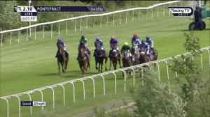 Video preview image for Pontefract 14:10 - 21st Wilfred Underwood Memorial Handicap (Female Amateur Jockeys) (5)