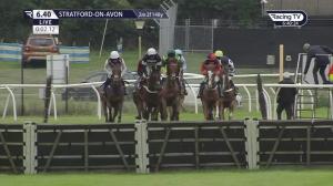 Video preview image for Stratford-on-Avon 18:40 - Stratford Supporting Racing Staff Week Novices' Handicap Hurdle (5)