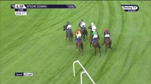 Video preview image for Epsom Downs 18:50 - Betfred TV British EBF Restricted Maiden Stakes (Qualifier) (4)