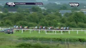 Video preview image for Roscommon 19:43 - Roscommon Herald Handicap Hurdle