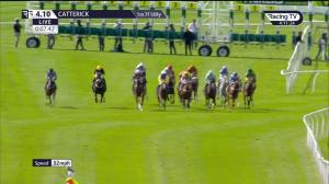 Video preview image for Catterick Bridge 16:10 - Download The Vickers.Bet App Handicap (6)