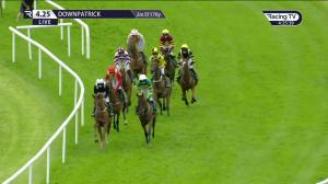 Video preview image for Downpatrick 16:25 - Plus 2 Print Remembering Tony Oakes Mbe Maiden Hurdle
