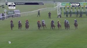 Video preview image for Newmarket 13:50 - 6 Horse Challenge At Bet365 Stakes (Heritage Handicap) (2)